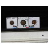 LOT KK 32 1954 D /57 D / 62 D LINCOLN PENNIES