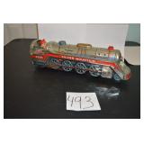 LOT CS 493  TIN SILVER MOUNTAIN  TRAIN ENGINE # 35