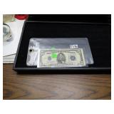 LOT FT 46  BLUE SEAL 1936  FIVE DOLLAR  US BILL