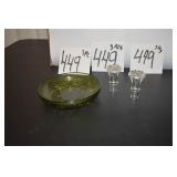 LOT CS 449  PR STOPPERS CANDY DISH