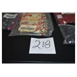 LOT CS218 SNAP DRAGON POP CORN GREEN STRIPE