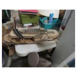 LOT K 3  VINTAGE PADDLE BOAT MODEL