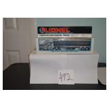 LOT CS  492 DIE CAST 0 27 LIONEL GRAVEL TRAILER