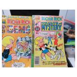 LOT KS 6 COMIC RICHIE RICH MILLIONS    &  GEMSE