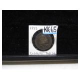 LOT KK 65  1893 COLUMBIA  HALF DOLLAR