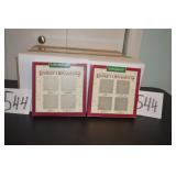 LOT 544 ORNAMENTS BAYBERRY  JINGLE BELL CRANBERRY