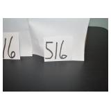 LOTCS 516 LEADED GREEN GLASS CHRISTMAS TREE