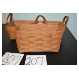 LOT CS 207 THREE BREAD / TEA /SM HANGING BASKET