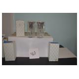 LOT CS 463 SALEM WINE GOBLET NEW SILVER PLATE