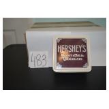 LOT CS 483 HERSHEY CHOC TIN
