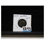 LOT KK  43  GERMANY ONE 1929