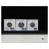 LOT KK 31 1940 /1959 /1961   JEFFERSON NICKELS ERR