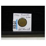 LOT KK 60  COLLECTIBLE TOCKEN 1940 FUNLAND  NAUSHA