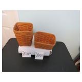 LOT CS H 109 LONGABERGER  BASKETS