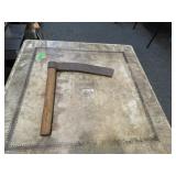 LOT MW 58 ANTIQUE HAND FORGED FROE 13 LONG