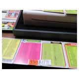 LOT  B 1191 CHECK LIST CARDS  ROOKIE PITCHERS / CS