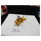 LOT MW 3 PLUTO DISNEY ORNAMENT