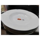 LOT B 1132  4 IRONSTONE JOHNSON BROS  BOWLS 9 ROU