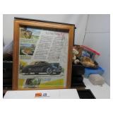 LOT MW 28  FRAMED ANTIQUE NASH AUTO