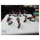 LOT L17 ANTIQUE COLLECTIBLE FOOTBALL PLAYERS