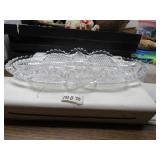 LOT B70 IMPERIAL NUT CUT  CELERY DISH VERY FINE