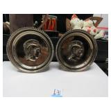 LOT L 31  PAIR INGRAVED TROJAN           PLATES