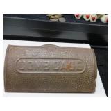 LOT MW 81 ANTIQUE TIN COMB  CASE RARE