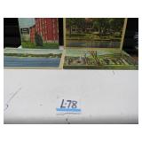 LOT L 78 GROUP OF EARLY POST CARDS W/ RARE STAMPS