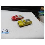 LOT L53 VINTAGE TIN TRUCKS GASOLINE & COALTRUCKS