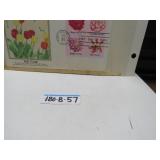 LOTB57 1ST DAY COVER THE DAHLIA THE CAMELLIA BATTE