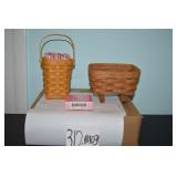 LOT CS H 103 TWO LONAGBERGER BASKETS  HORIZON OF E