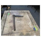 LOT MW 59 10  INC HAND FORGE FROE  ANTIQUE