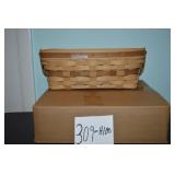 LOTCS 100 LONGABERGER BASKET DLS 84 SWINING HANDLE
