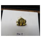 LOT MW  17 WEE THREE KINGS BRASS ORNAMENT