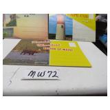 LOT MW  72 ANTIQUE  SCENIC FOLDERS CAPE COD