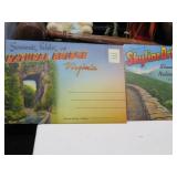 MW 73 ANTIQUE POST CARD FOLDERS SCENIC  VA