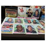 LOT B 1196 CLEVELAND INDIANS TEAM CARD & PLAYERS