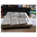 LOT L 44 ANTIQUE CROMWELL SAFE KIT