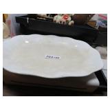 LOT B LG PLATTER 8 X 13 IRONSTONE BY JOHNSON BROS