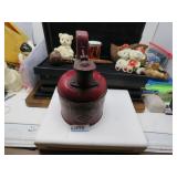 LOT B 36  ANTIQUE CAN JUSTUITE  VER NICE CONDITIO