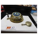 LOT BW  37 MINI BED WARMER  BRASS CANDLE HOLDER