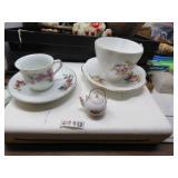LOT B 82  COLLECTOR TEA CUP & SACUER SET SM TEA PT