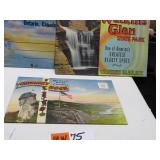 LOT MW  75  ANTIQUE POST CARD FOLDERS WATKINS GLEN