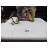 LOT L 69 NATIVITY TEA LITE HOLDER