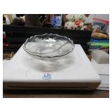 LOT L 83 SILVE LEAF PLATED DIVIDED DISH VERY FANCY