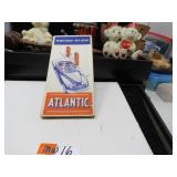 LOT MW 16 ANTIQUE ATLANTIC GAS STATION ROAD MAP