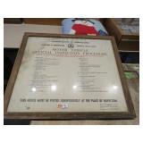 LOT MW 91  ANTIQUE RULES OF STATE INSPECTIONS