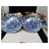 LOT BAA 109  SLALD BOWLS ROYAL MAIL BLUE TRANSFER