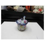 LOT BAA 20 RARE MUSTARD COVERED JAR W/ LATTLE