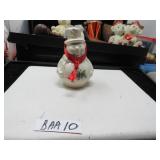 LOT BAA10   FROSTIE SNOWNMAN TRIVET BOX